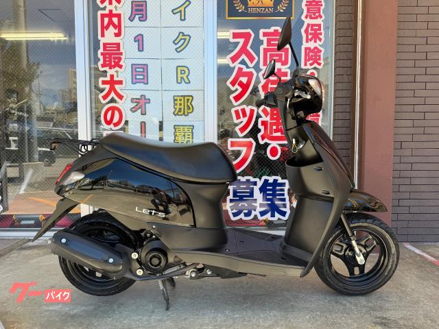 スズキ レッツ　ＣＡ４ＡＡ型　２０２１年モデル　リアキャリア　コンビニフック