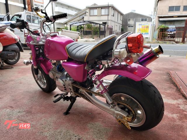 ホンダ モンキー ローダウン 太足 ボアアップ ディスクブレーキ｜岡本