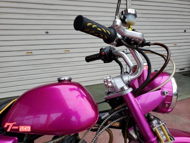 ホンダ モンキー ローダウン 太足 ボアアップ ディスクブレーキ｜岡本