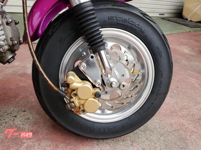 ホンダ モンキー ローダウン 太足 ボアアップ ディスクブレーキ｜岡本