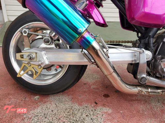 ホンダ モンキー ローダウン 太足 ボアアップ ディスクブレーキ｜岡本