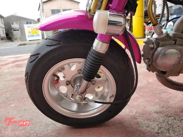 ホンダ モンキー ローダウン 太足 ボアアップ ディスクブレーキ｜岡本