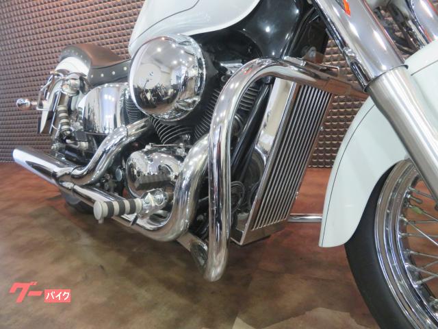 ホンダ シャドウ750・エンジンガード・ローダウンサスペンション