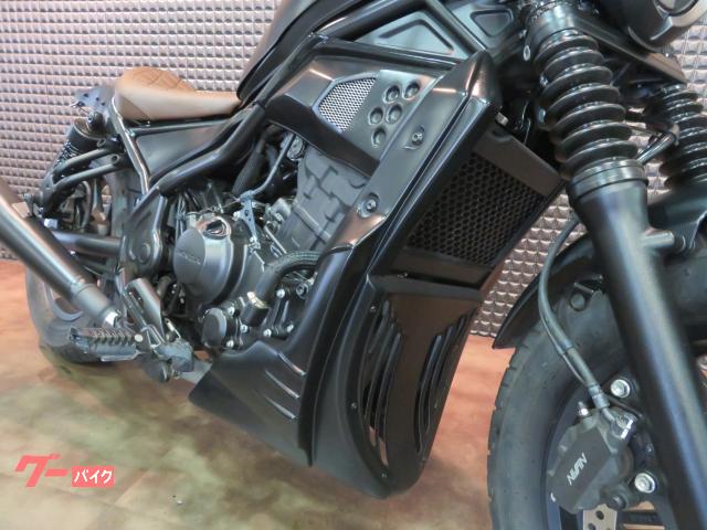 ホンダ レブル250 Sエディション・OVER製ブラックマフラー