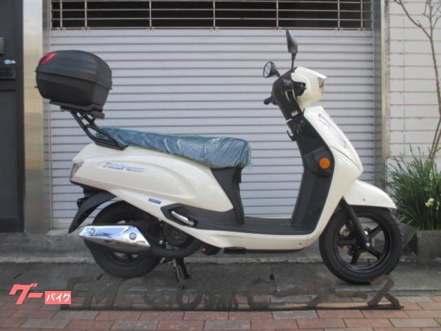 アドレス125 SUZUKIリアボックス付