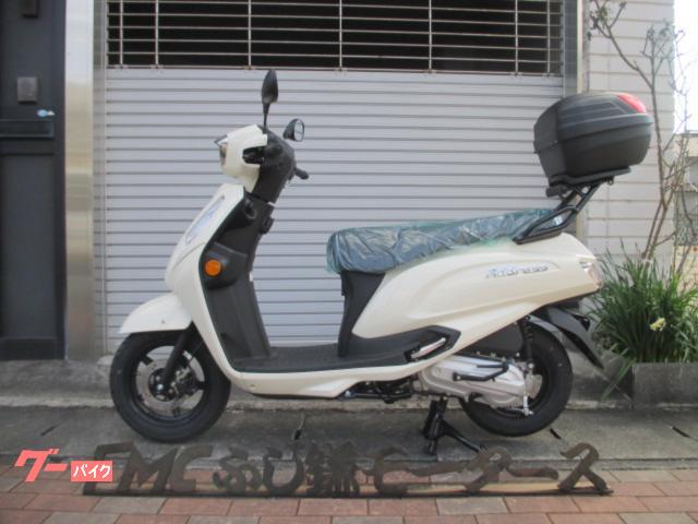 スズキ アドレス125 SUZUKIリアボックス付｜ふじ鎌モータース