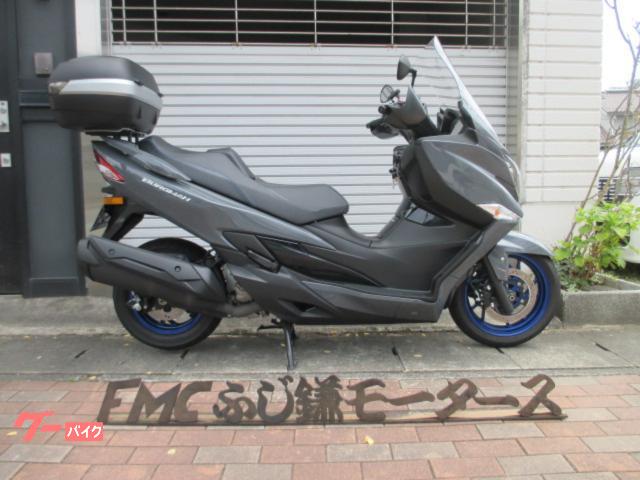 バーグマン４００　ＥＴＣ　グリップヒーター　純正リアボックス　ハイスクリーン