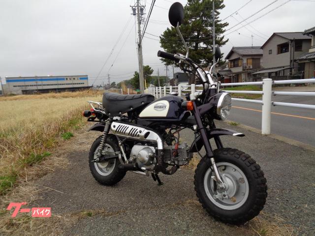 ホンダ モンキー 濃紺M 88ccボアアップ／タケガワS