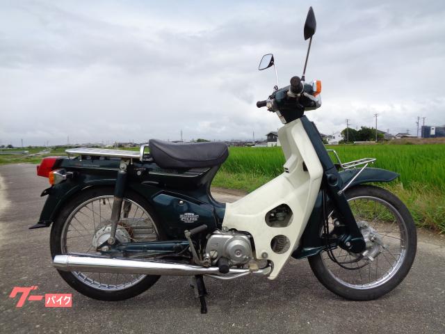 スーパーカブＣ５０カスタム　濃緑メタリック　セル付き　キャブ