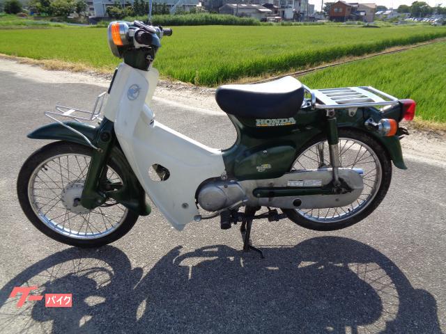 ホンダ スーパーカブC50 キャブ 3速遠心ロータリー 緑｜オート