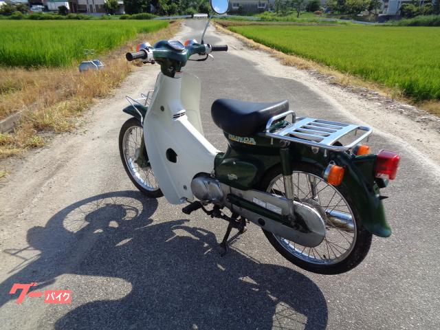 ホンダ スーパーカブC50 キャブ 3速遠心ロータリー 緑｜オート