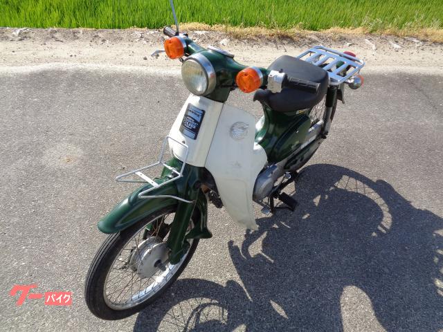 ホンダ スーパーカブC50 キャブ 3速遠心ロータリー 緑｜オート