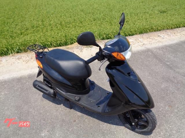 ヤマハ JOGデラックス 黒メタリック ディスクブレーキ