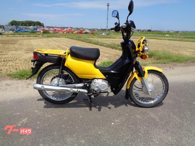 クロスカブ１１０　ＦＩ　黄色／黒　グリップヒータ