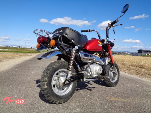 【お取引中】ホンダ　モンキー　3速　6V ホンダ モンキー 6V 遠心3速 5Lタンク 赤M 1979年モデル