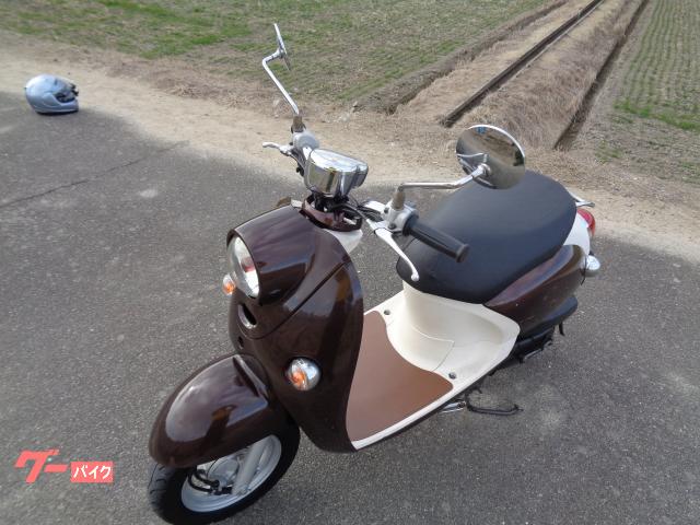 ヤマハ ビーノ SA37 2011年モデル LED 茶M｜オート