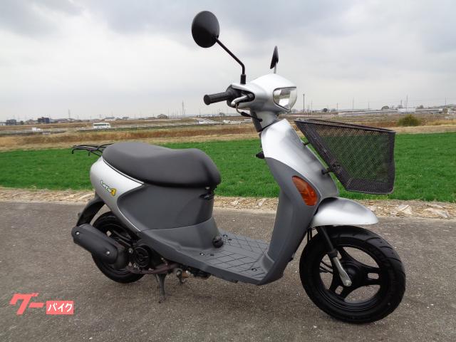 スズキ レッツ4 SA45A 社外カゴ装着 2011年モデル 銀