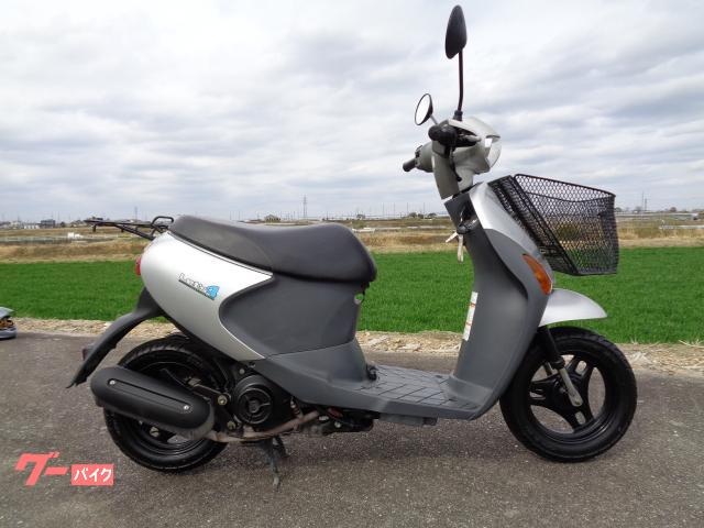 レッツ４　ＣＡ４６Ａ　２０１０年モデル　社外製前カゴ　銀／灰