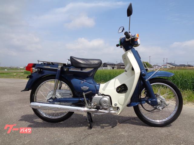スーパーカブ５０カスタム　ＡＡ０１　キャブ　４速ロータリー　角目　紺Ｍ