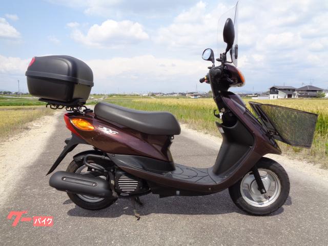 ＪＯＧ　Ｐｅｔｉｔ　ＣＥ５０Ｐ　ＳＡ３６Ｊ　２０１５年モデル　前カゴ　リアＢＯＸ　風防スクリーン　茶Ｍ