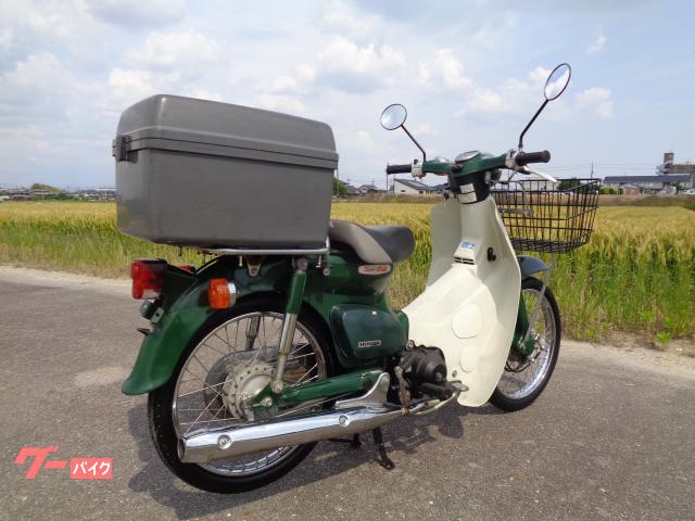 ホンダ スーパーカブ50 AA01 FI 2008年モデル 前カゴ 後