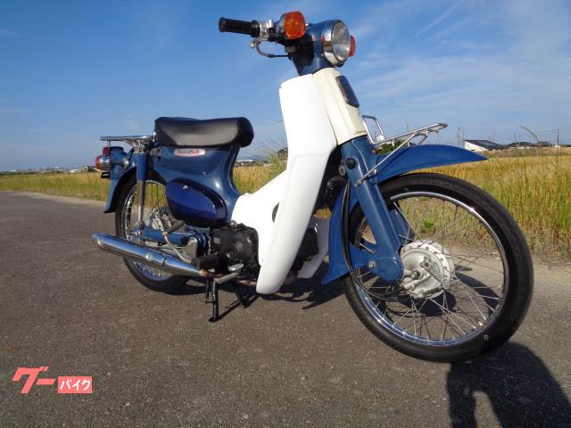 ホンダ スーパーカブ50 FI AA01 2008年モデル 薄紺 シート