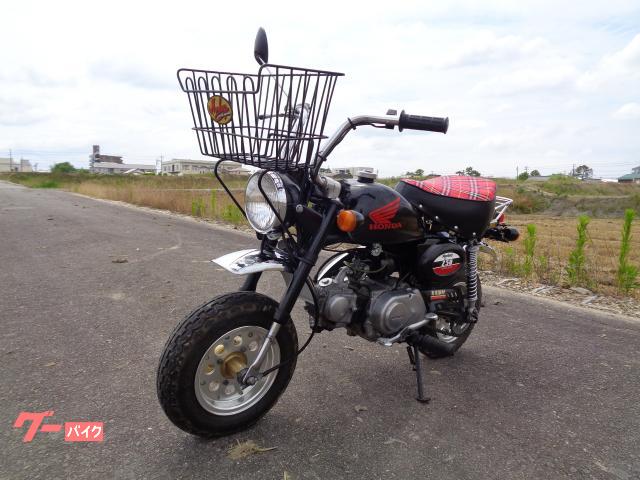 ホンダ モンキー Z50J 5Lタンク 遠心3速 オプション前カゴ 黒