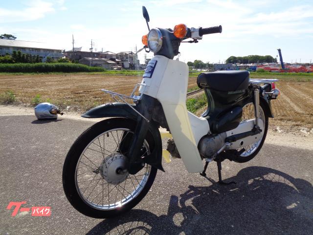 ホンダ スーパーカブC50 1992年モデル 3速ロータリー 緑 