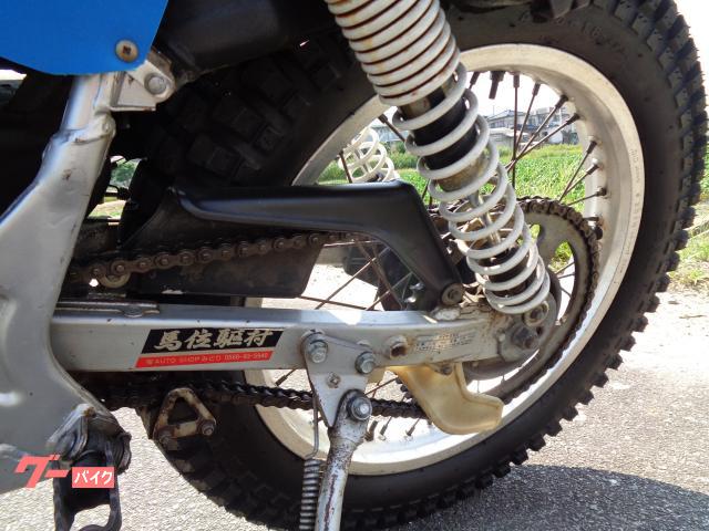 ホンダ TL125 JD06 1983年モデル シート生地社外貼替え