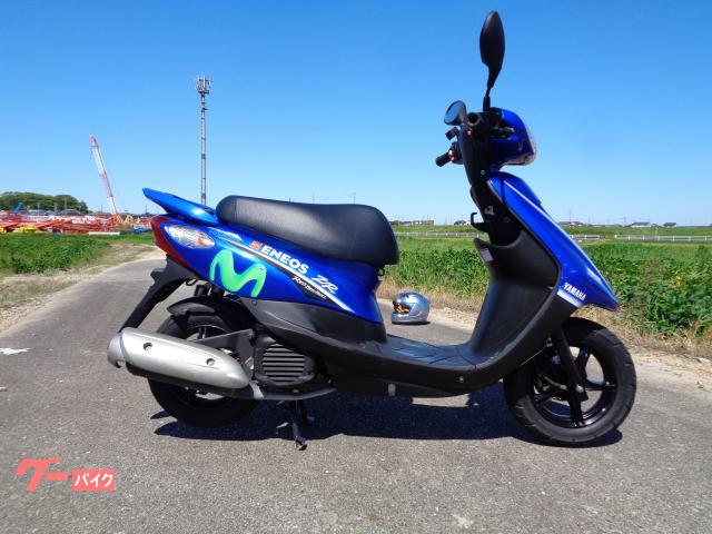 ＪＯＧ　ＺＲ　２０１８年モデル　限定色　Ｆディスク　アルミホイール　リアスポイラ　シート生地貼り替え　群青Ｍ