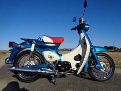 ホンダ　リトルカブ　５０ｔｈモデル　ＦＩ　２００８年モデル　濃青緑Ｍ　純正マフラー