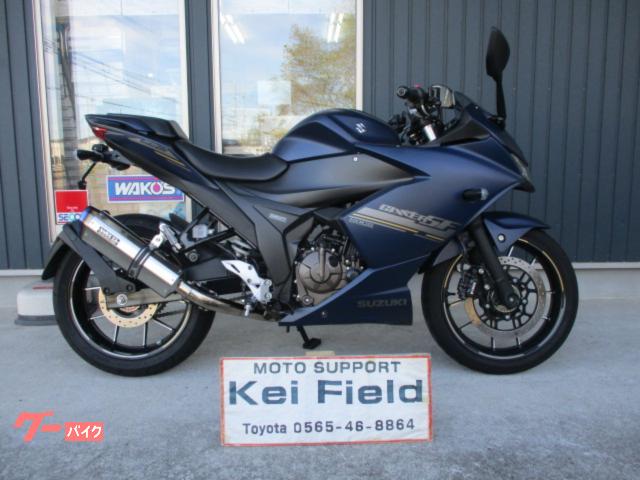 ＧＩＸＸＥＲ　ＳＦ　２５０　ワンオーナー　ＷＲ’Ｓマフラー　フェンダーレス　ヘルメットホルダー