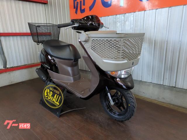 レッツ4バスケット タイヤ前後新品 整備済 スズキ レッツ4バスケット 前タイヤ新品交換済 左右グリップ新品交換