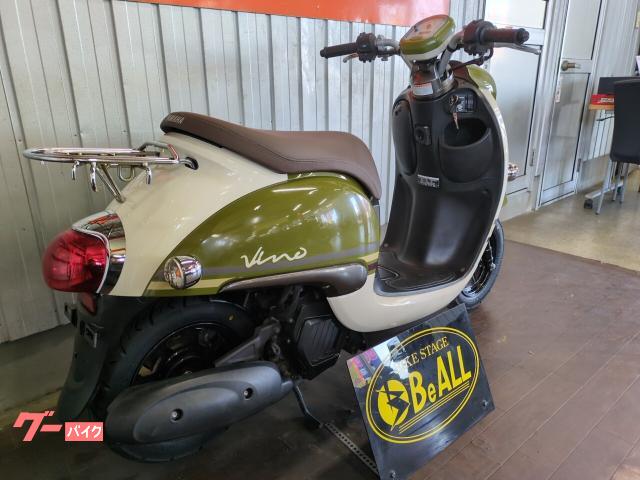 YAMAHA 2st VINOビーノ　シャンパンゴールド セル始動　メーターオーバーし速く好調 　タイヤ　プラグ　フィルター新品交換 キャブ洗浄他かなりお金かけ多数交換 納車整備点検済み 登録後すぐ乗り出せます。直接引き渡し　配送手配も可　SA10J　５AU　４JP　原付 YAMAHA 2st VINOビーノシャンパンゴールド セル始動メーターオーバーし