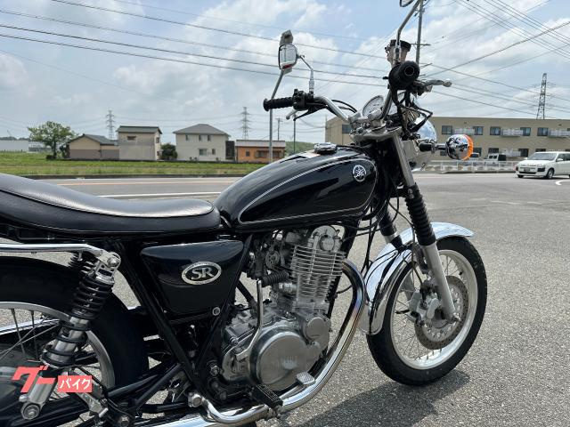 ヤマハ SR400キャブ車 ブラック外装 スカチューン｜リグニス