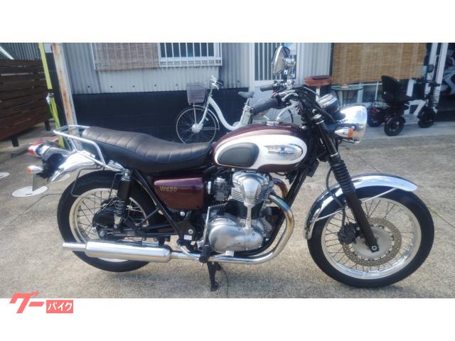 Ｗ６５０　ワイバンフルエキ　純正リアキャリア　サイドバッグステー　グリップヒーター　外部電源　ＥＴＣ　付き