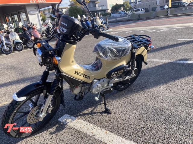 ホンダ クロスカブ110新車2026モデルハーベストベージュ小型