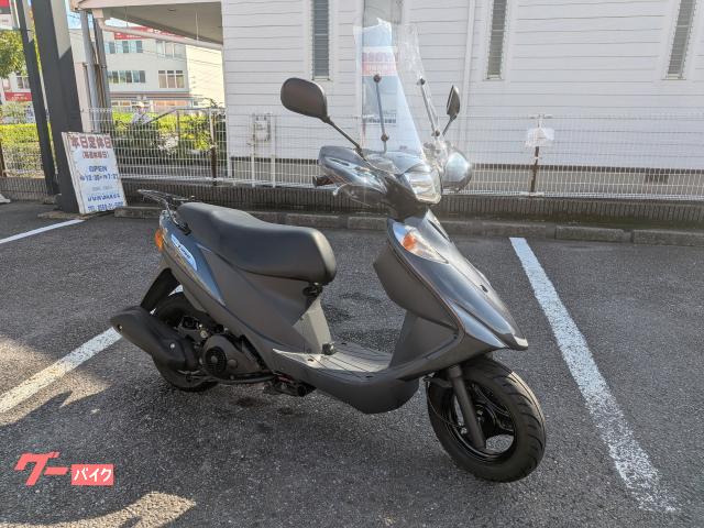 アドレスＶ１２５Ｇ社外グリップスクリーン装備