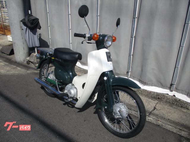 ホンダ スーパーカブ50 シート新品張り替え・バッテリー・フロント