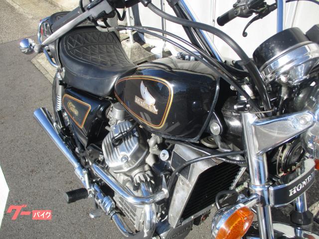 HONDA GL400カスタム 黒 冬価格値引き！ 諸経費無し！現状中古車！ 試乗エンジン点検済み 当日お渡し可 横浜 都筑 宮前 激安！ ホンダ 【動画有り】GL400カスタム エンジンガード リアキャリア