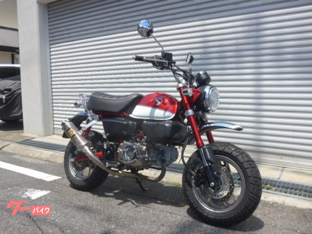 モンキー１２５　ヨシムラマフラー　リヤキャリア
