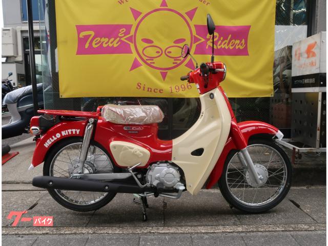 スーパーカブ５０　キティー５０周年モデル　ガラス系コーティングワックス仕上げ