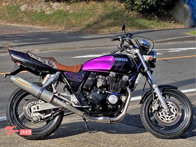 ヤマハ ｘｊｒ４００ カスタムペイント マフラー シート ｂｕｒｓｔ ｃｉｔｙ 新車 中古バイクなら グーバイク