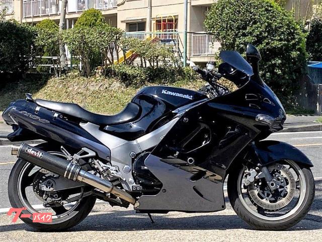 ZZR1100 D6 1998年モデル ハーフカウル仕様