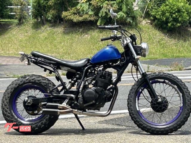 ＴＷ２００　スカチューン　ピーナッツタンク　デュアルマフラー