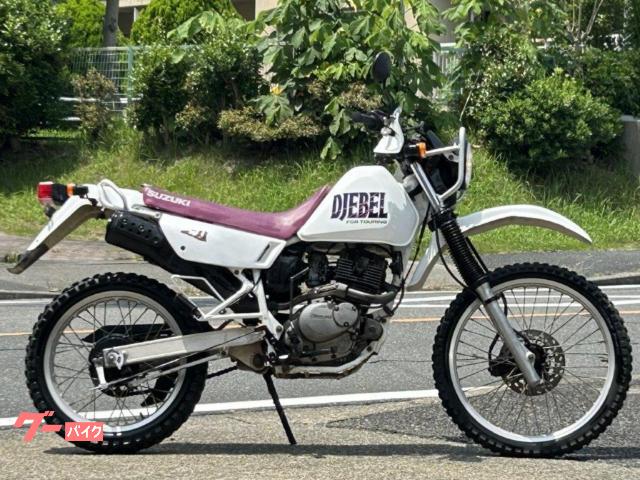 ジェベル２００　キック付きエンジン　ナックルガード　リヤグリップ