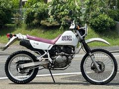 スズキ　ジェベル２００　キック付きエンジン　ナックルガード　リヤグリップ