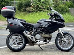 ＤＵＣＡＴＩ　ムルティストラーダ１０００ＤＳ　ＧＩＶＩ３点パニア　バグスタータンクカバー＆バッグ　ライディングハウスチタンマフラー