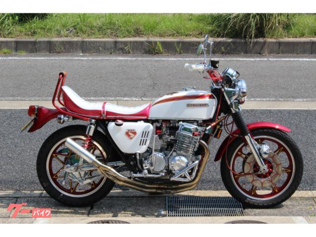 ＣＢ７５０Ｆｏｕｒ　Ｋ１国内　エンジンＫ３　８３６ｃｃ　ＴＭＲキャブ　カスタムシート　セブンスターキャスト　ＥＴＣ付　Ｗディスク