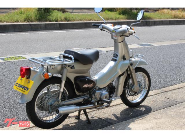 キャブのAA01リトルカブに付いてた武川のボンバーマフラー 見た目